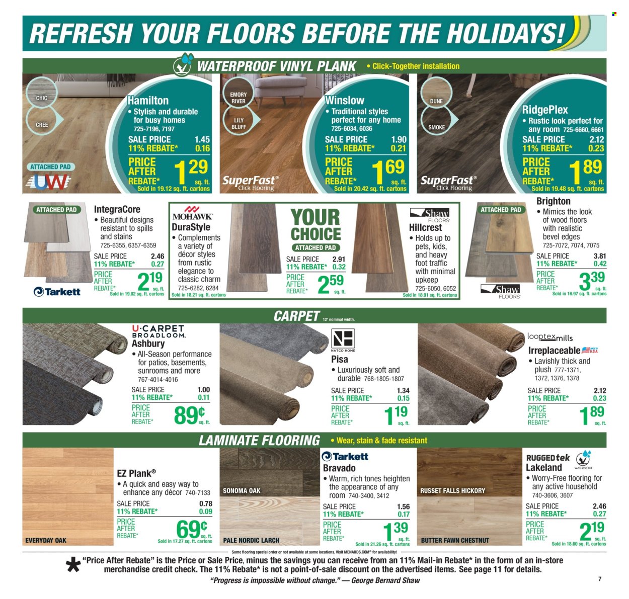 Menards ad - 11/06/2025 - 11/16/2025. Page 12