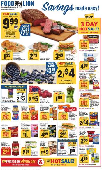 Food Lion Flyer - 11/05/2025 - 11/11/2025.