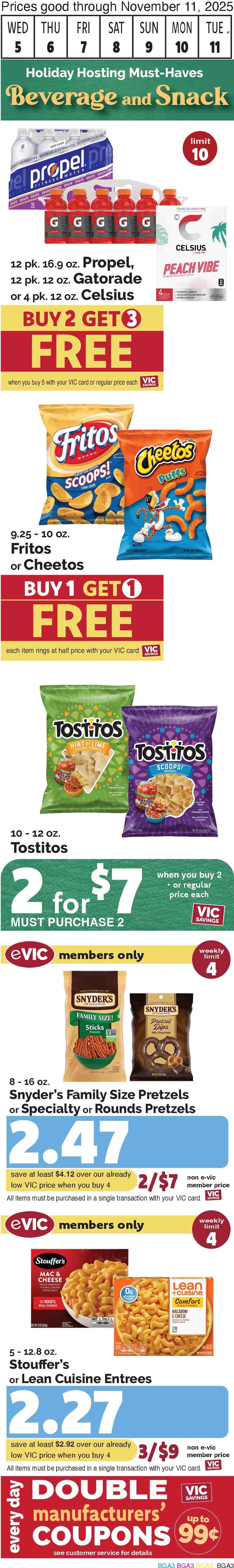 Harris Teeter ad - 11/05/2025 - 11/11/2025. Page 2