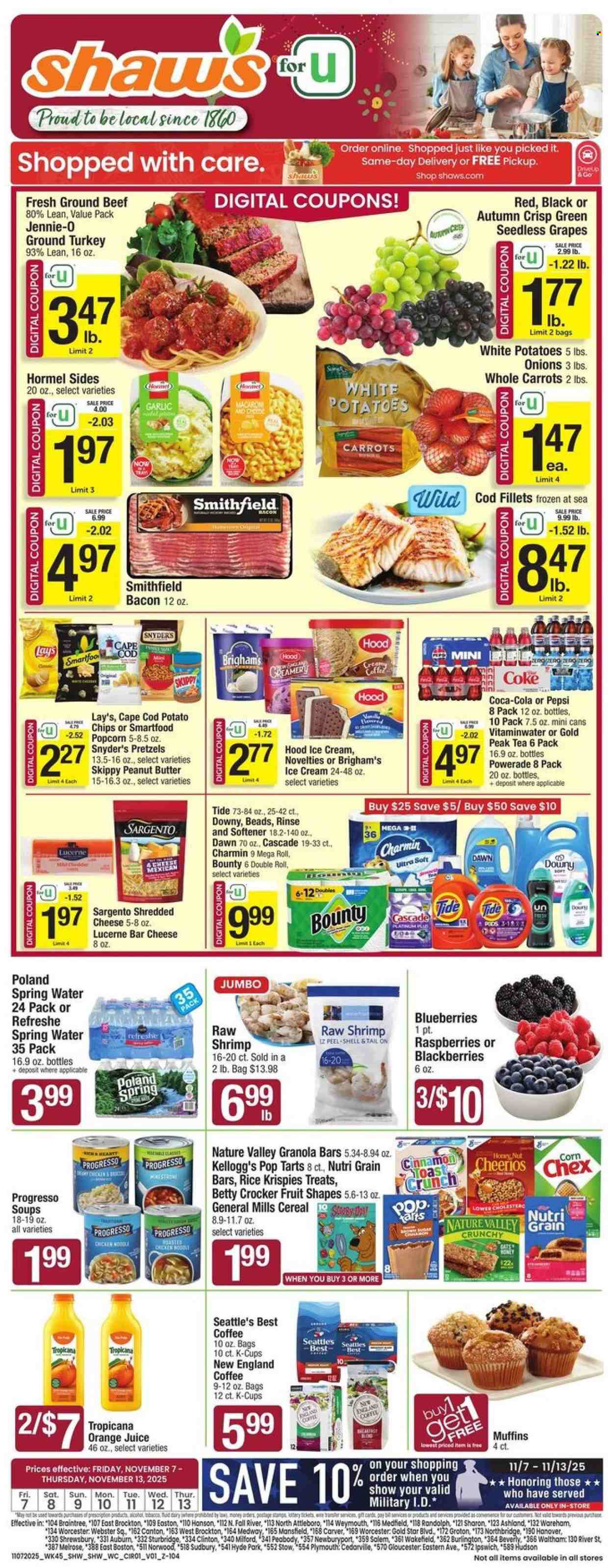 Shaw’s ad - 11/07/2025 - 11/13/2025. Page 1