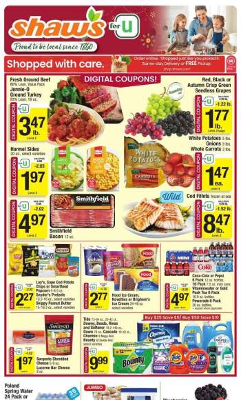 Shaw’s Flyer - 11/07/2025 - 11/13/2025.
