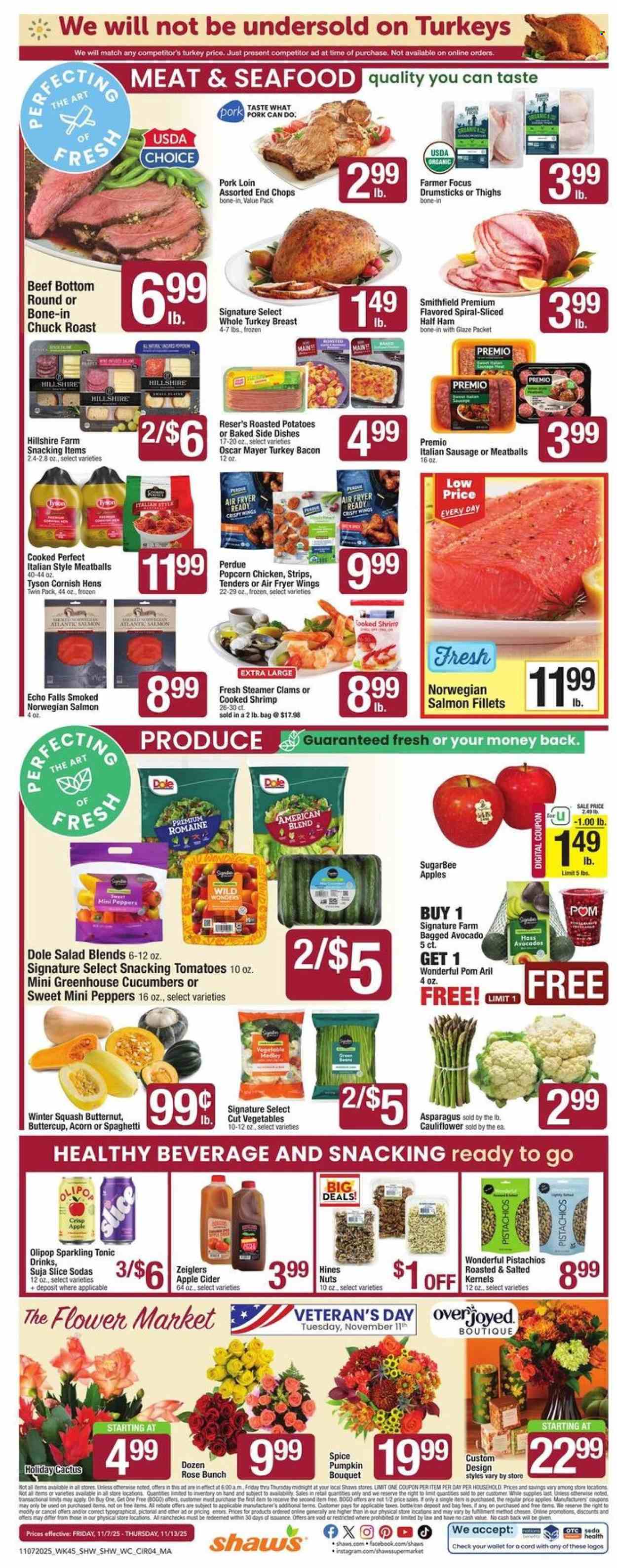 Shaw’s ad - 11/07/2025 - 11/13/2025. Page 4