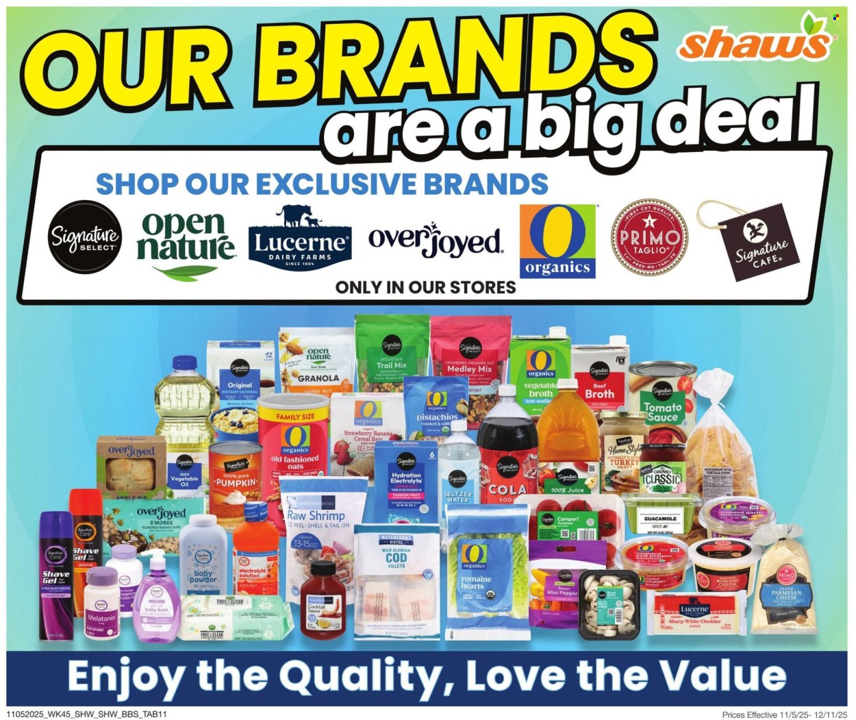 Shaw’s ad - 11/05/2025 - 12/11/2025. Page 11
