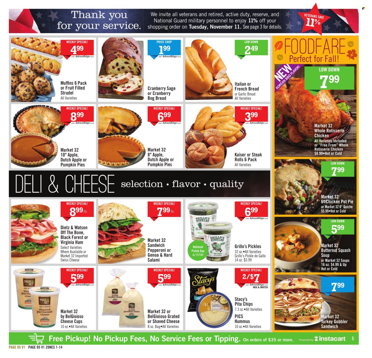 Price Chopper ad - 11/09/2025 - 11/12/2025. Page 5