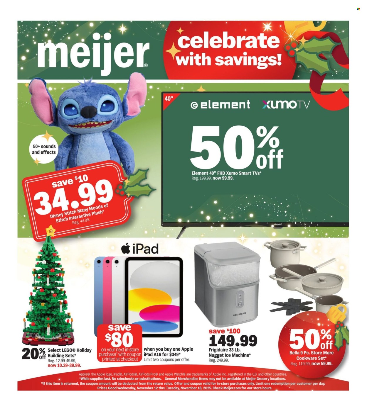 Meijer ad - 11/12/2025 - 11/18/2025. Page 1