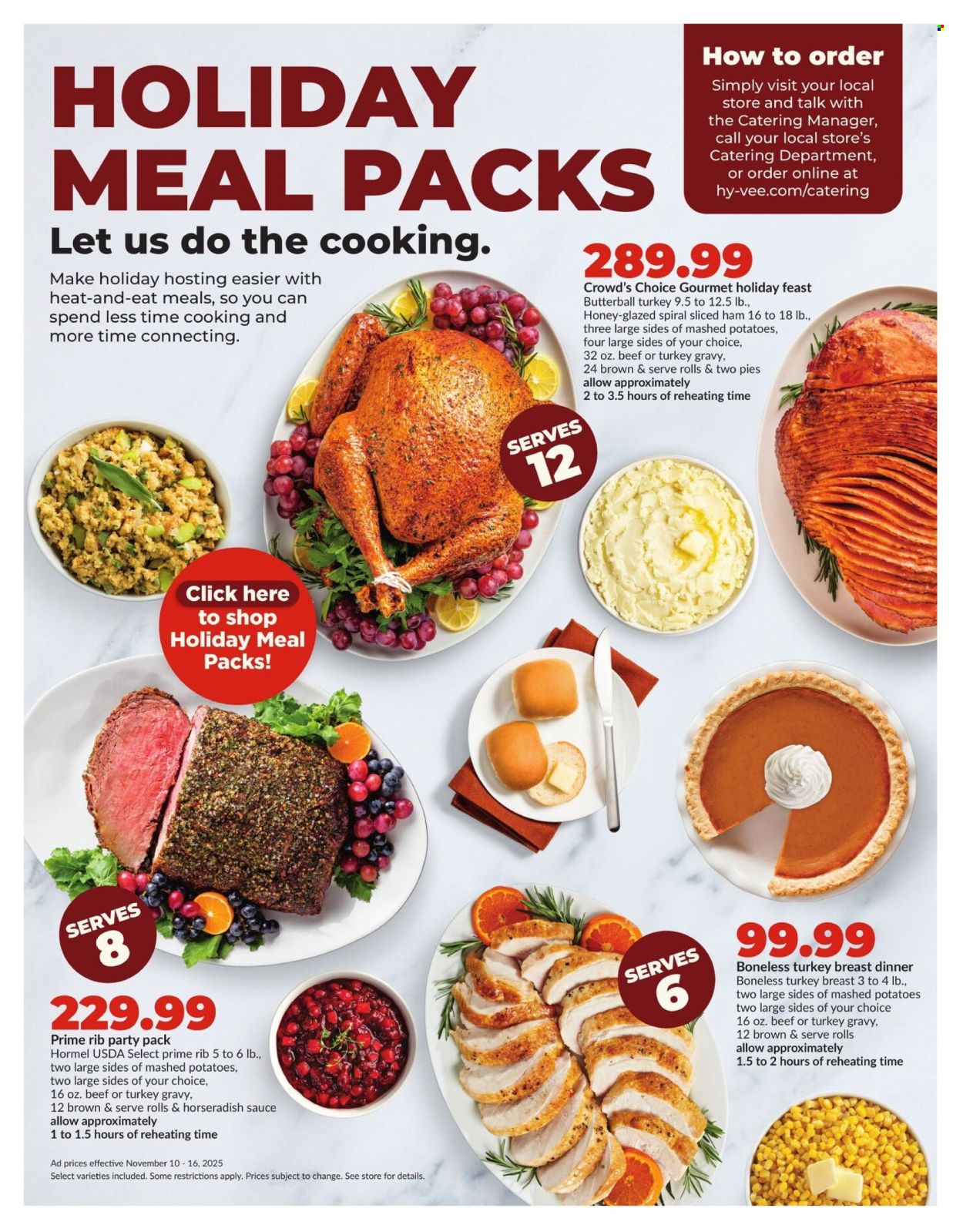 Hy-Vee ad - 11/10/2025 - 11/16/2025. Page 4