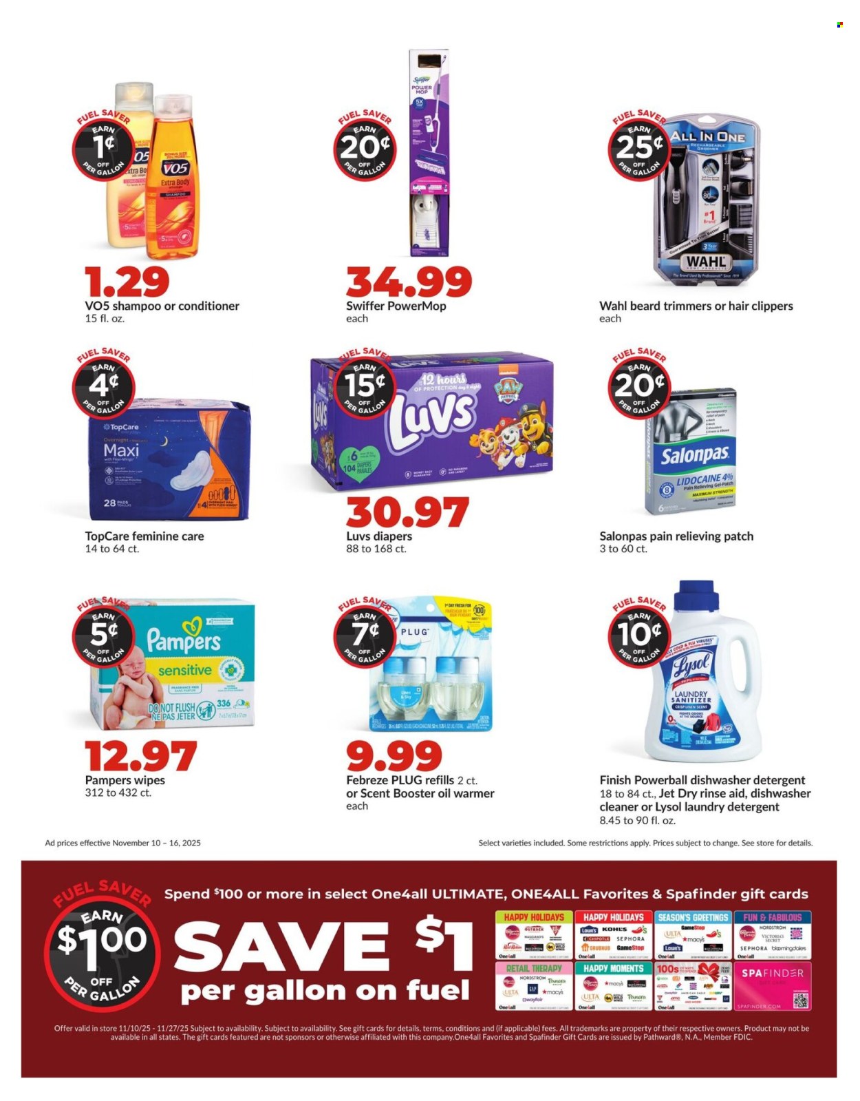 Hy-Vee ad - 11/10/2025 - 11/16/2025. Page 15