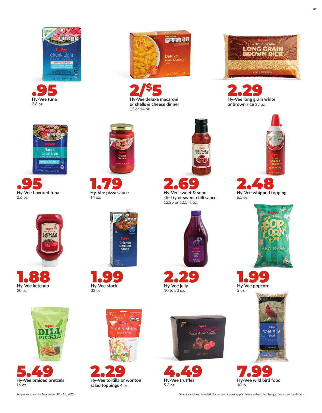 Hy-Vee ad - 11/10/2025 - 11/16/2025. Page 25