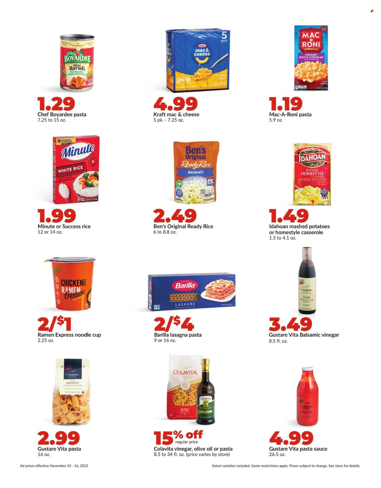 Hy-Vee ad - 11/10/2025 - 11/16/2025. Page 29