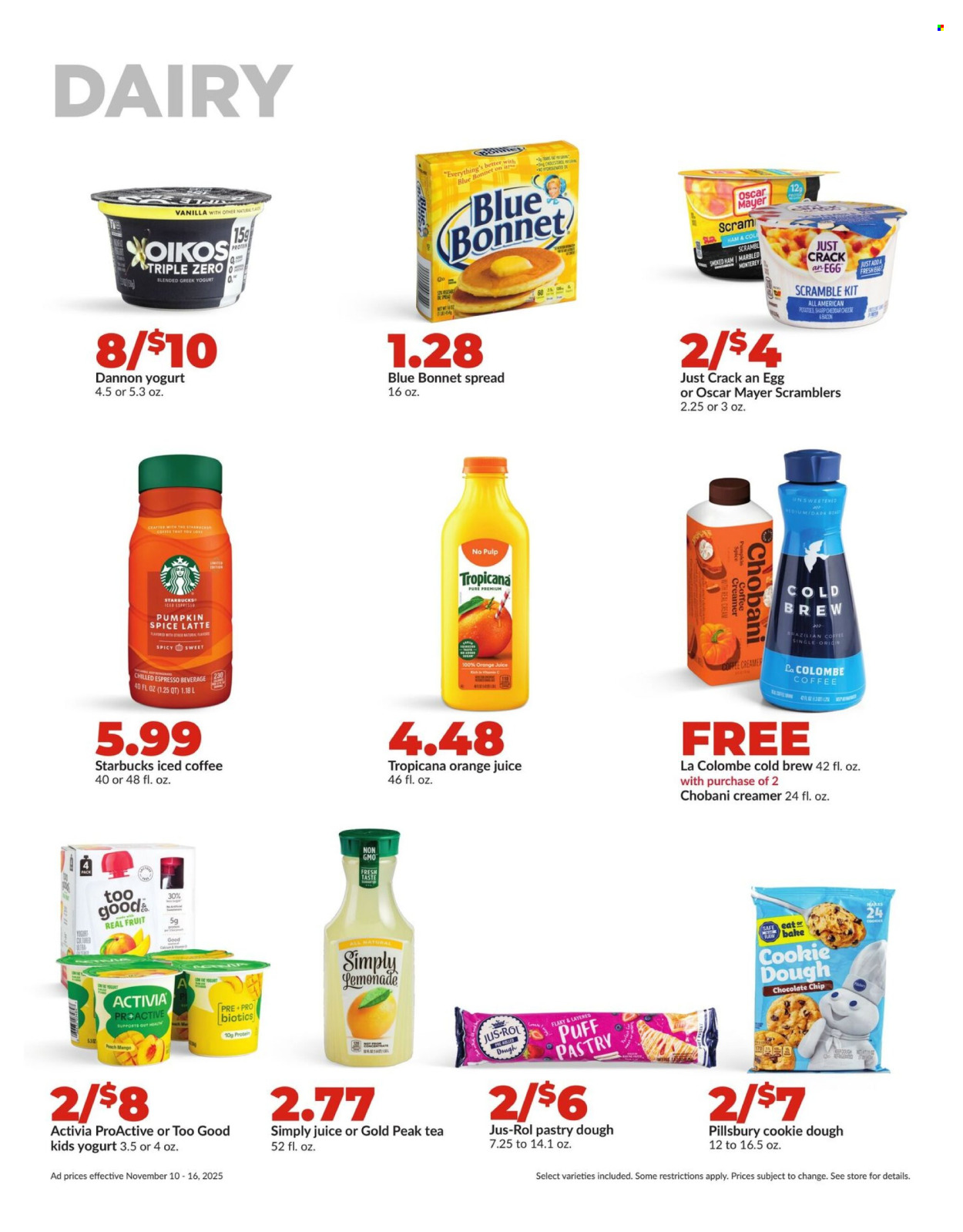 Hy-Vee ad - 11/10/2025 - 11/16/2025. Page 34