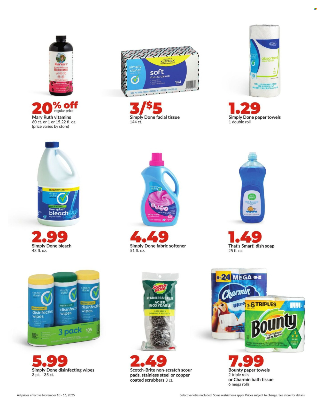 Hy-Vee ad - 11/10/2025 - 11/16/2025. Page 41
