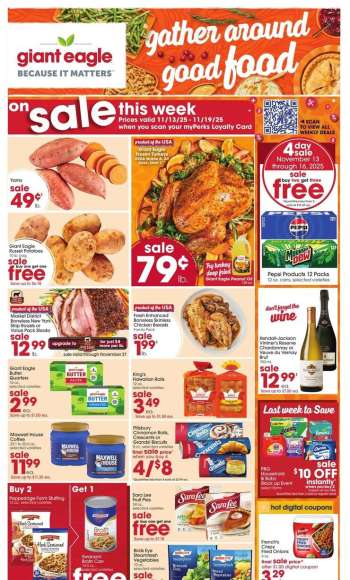 Giant Eagle Flyer - 11/13/2025 - 11/19/2025.