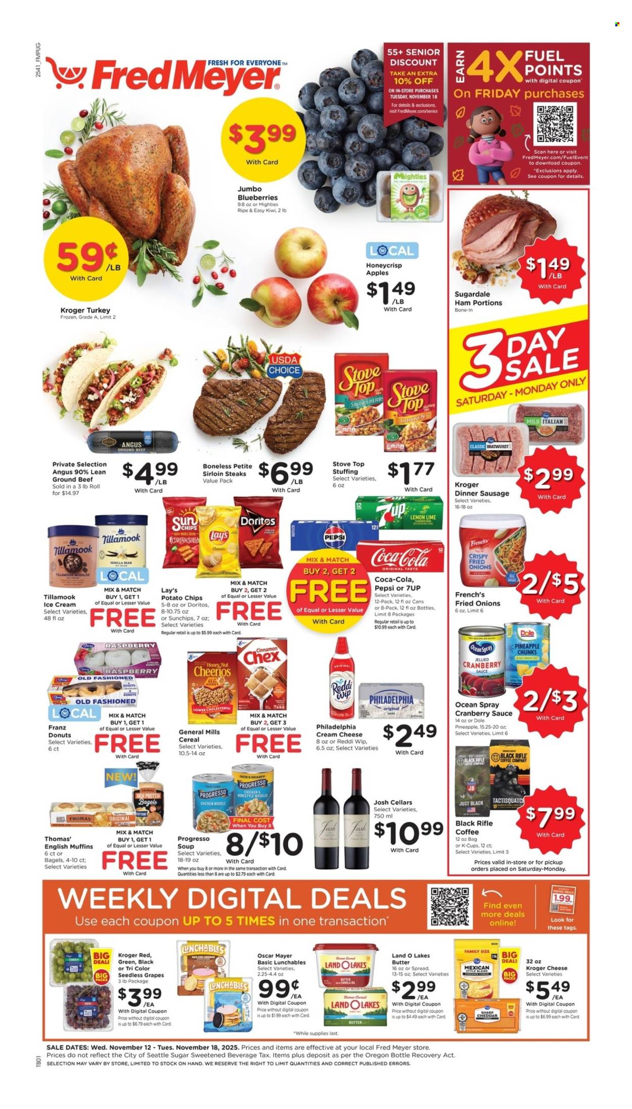 Fred Meyer ad - 11/12/2025 - 11/18/2025. Page 1