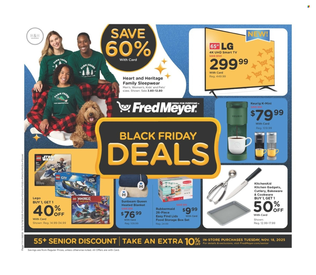 Fred Meyer ad - 11/12/2025 - 11/18/2025. Page 1