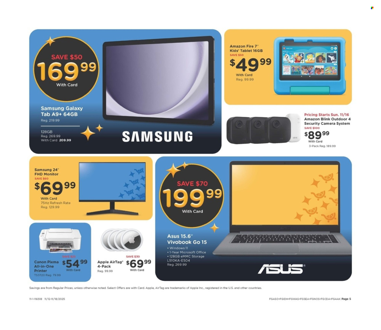 Fred Meyer ad - 11/12/2025 - 11/18/2025. Page 7
