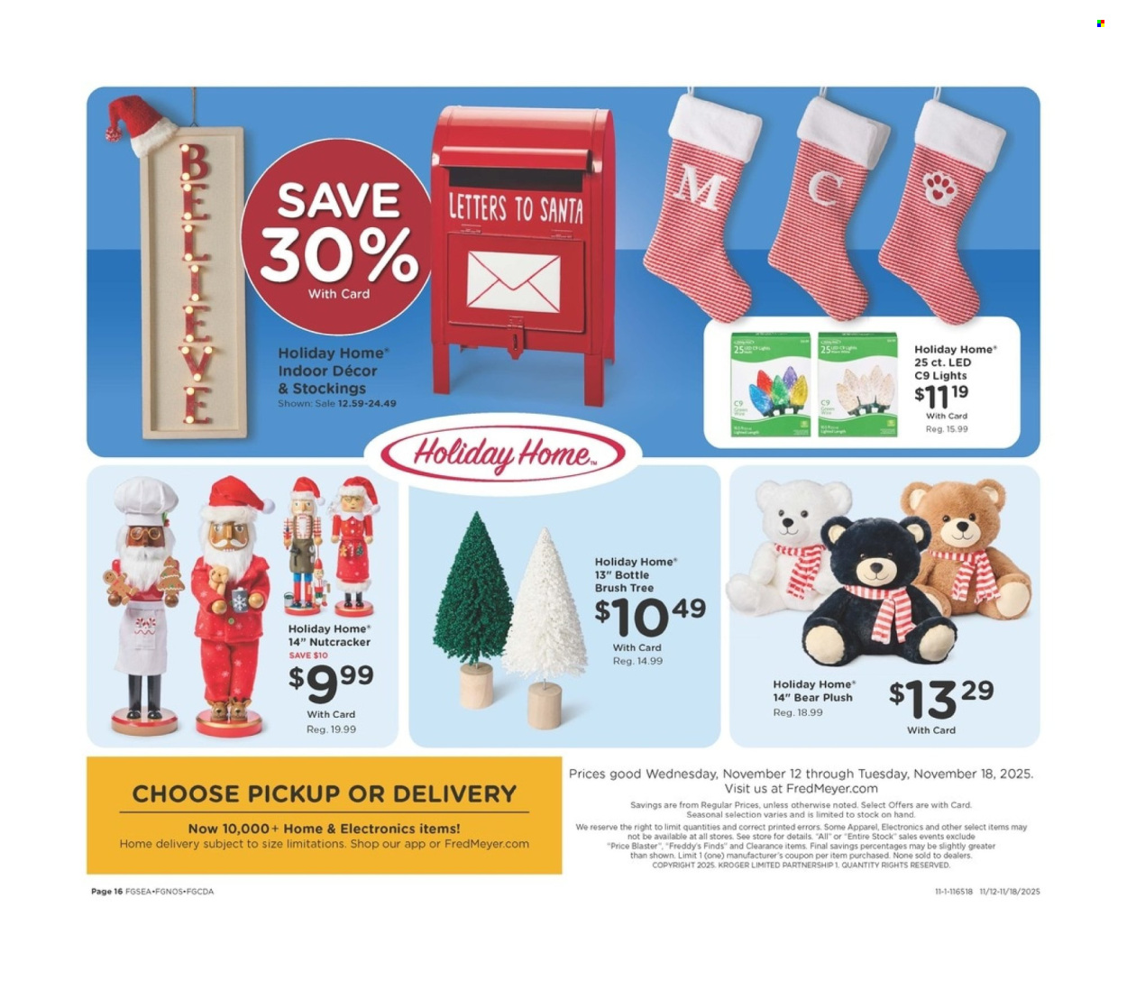 Fred Meyer ad - 11/12/2025 - 11/18/2025. Page 19