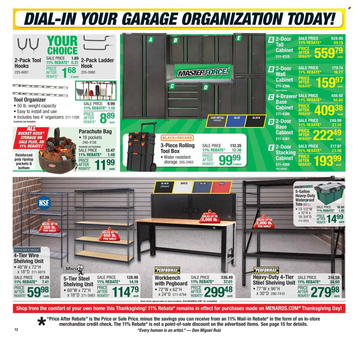 Menards ad - 11/13/2025 - 11/27/2025. Page 15