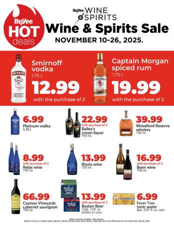 Hy-Vee Flyer - 11/11/2025 - 11/26/2025.