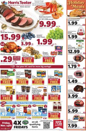 Harris Teeter Flyer - 11/12/2025 - 11/18/2025.