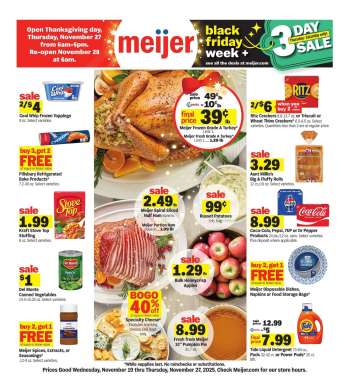 Meijer Flyer - 11/19/2025 - 11/25/2025.