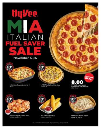 Hy-Vee Flyer - 11/17/2025 - 11/27/2025.