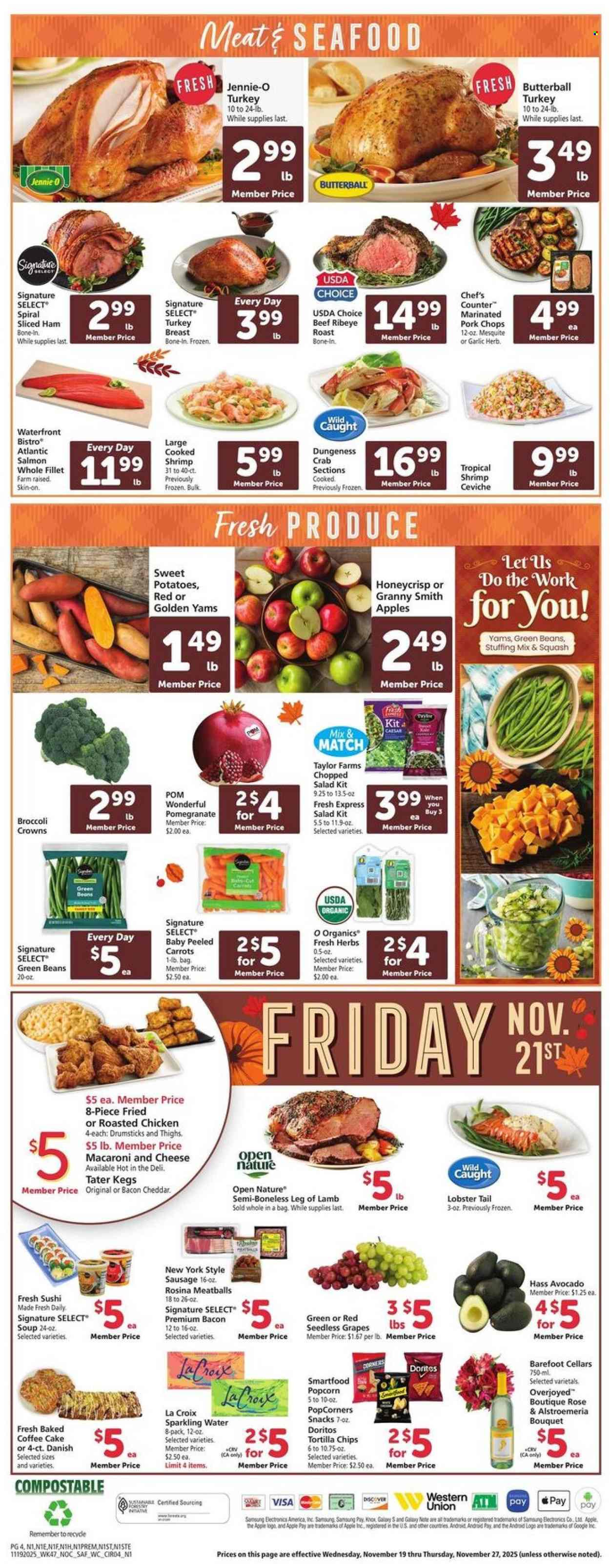Safeway ad - 11/19/2025 - 11/27/2025. Page 6
