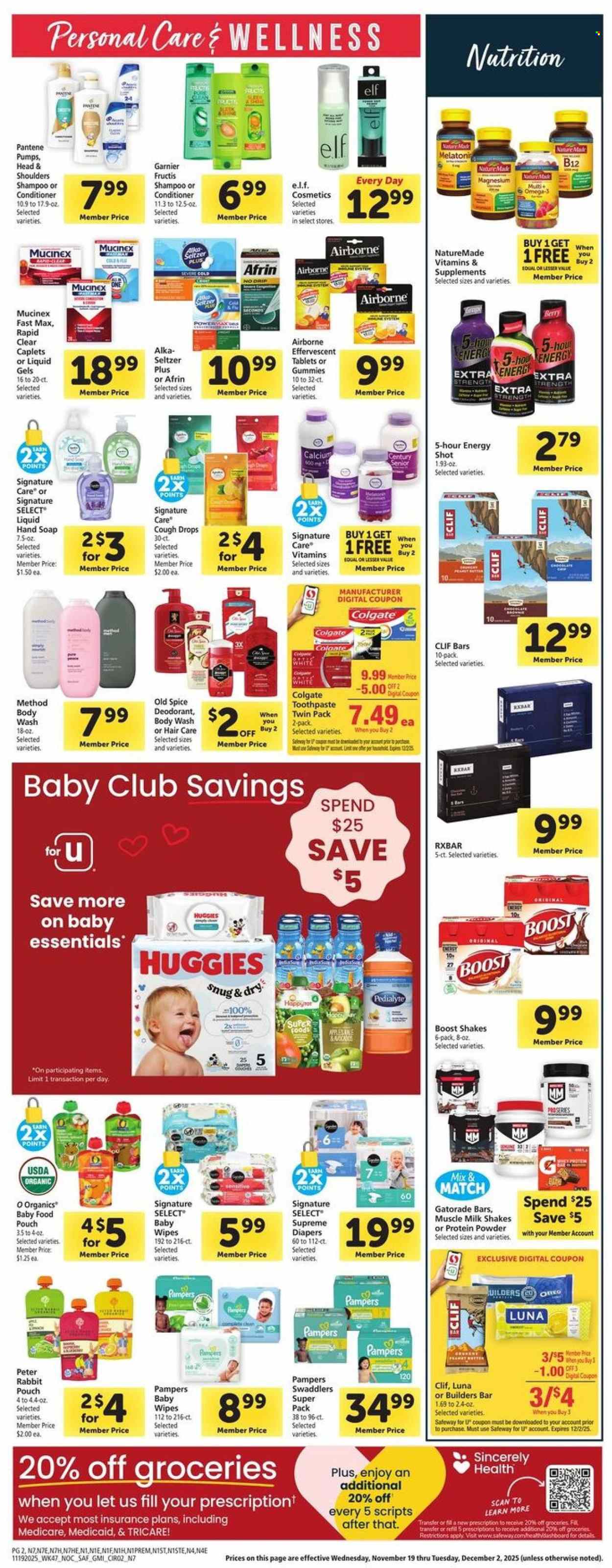 Safeway ad - 11/19/2025 - 11/27/2025. Page 14