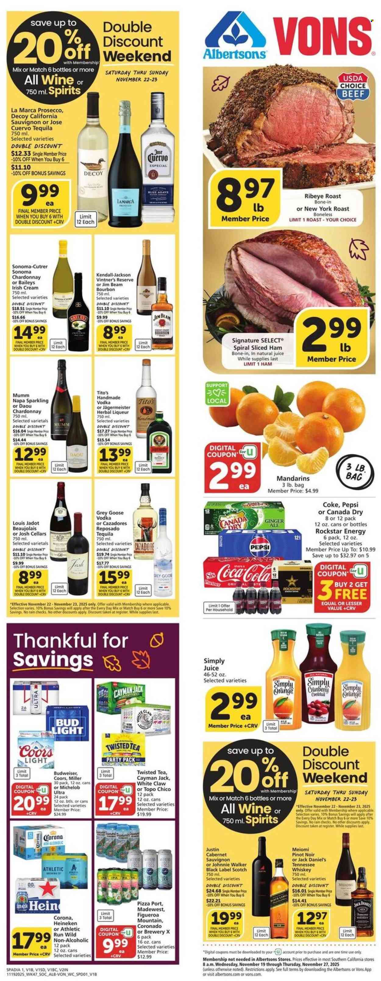 Albertsons ad - 11/19/2025 - 11/27/2025. Page 2