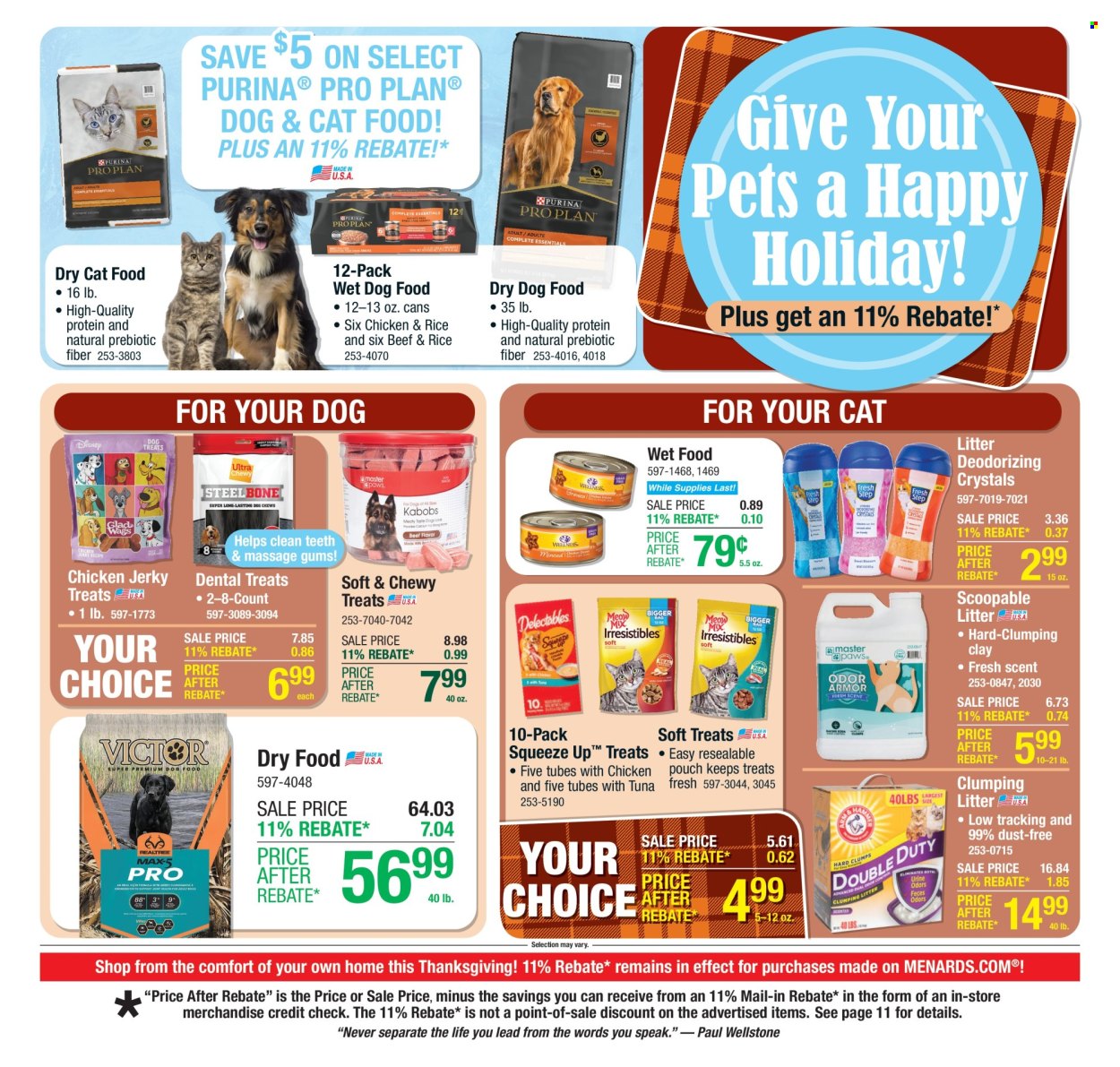 Menards ad - 11/20/2025 - 11/27/2025. Page 11