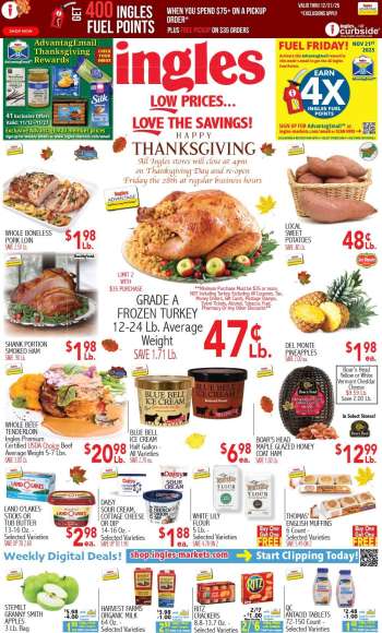 Ingles Flyer - 11/19/2025 - 11/27/2025.
