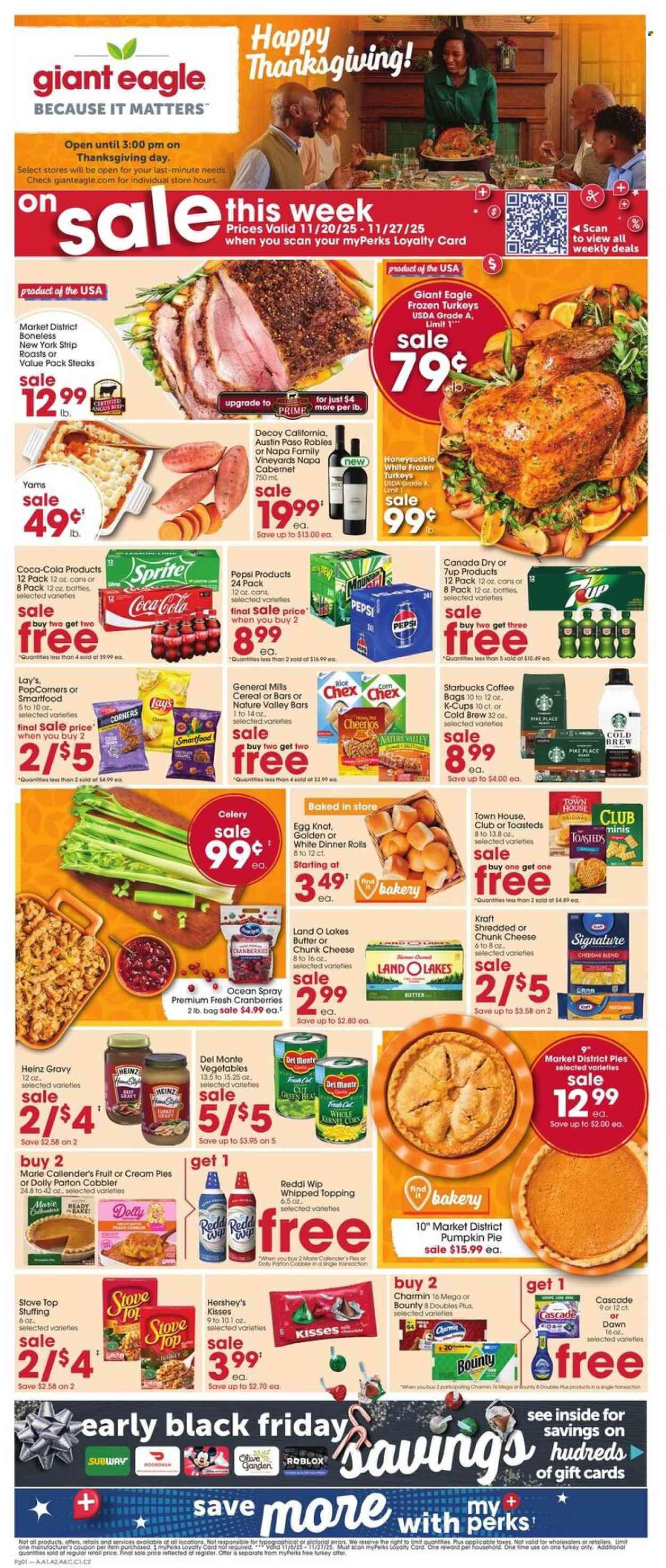Giant Eagle ad - 11/20/2025 - 11/28/2025. Page 1
