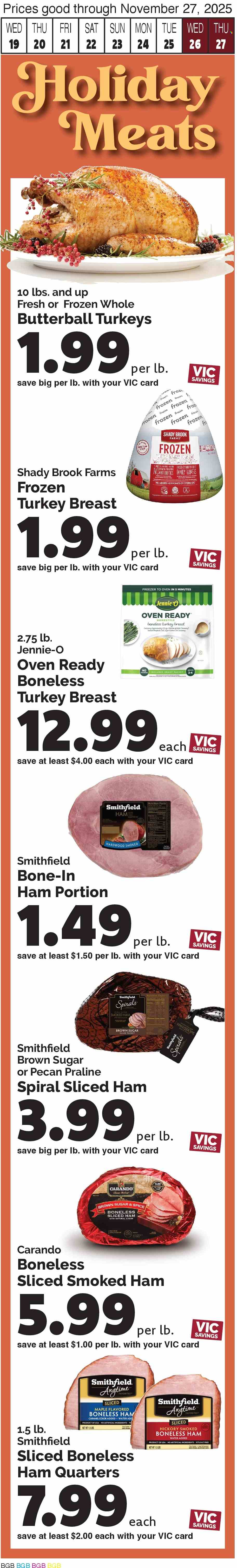 Harris Teeter ad - 11/19/2025 - 11/27/2025. Page 4