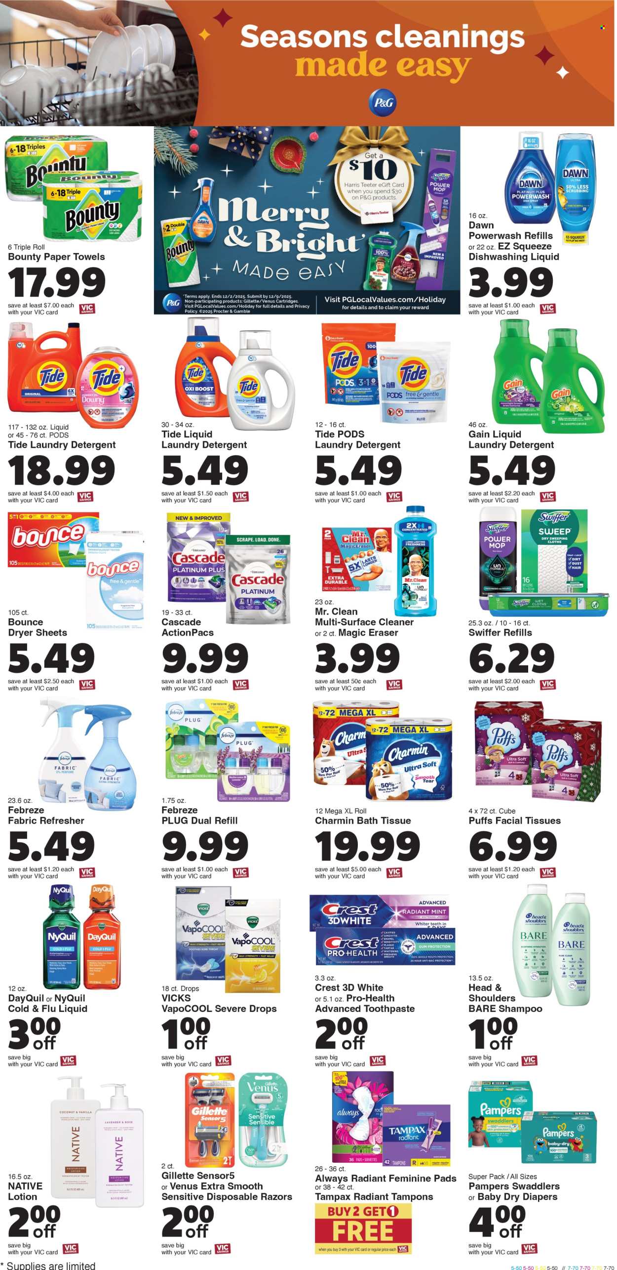 Harris Teeter ad - 11/19/2025 - 11/27/2025. Page 14