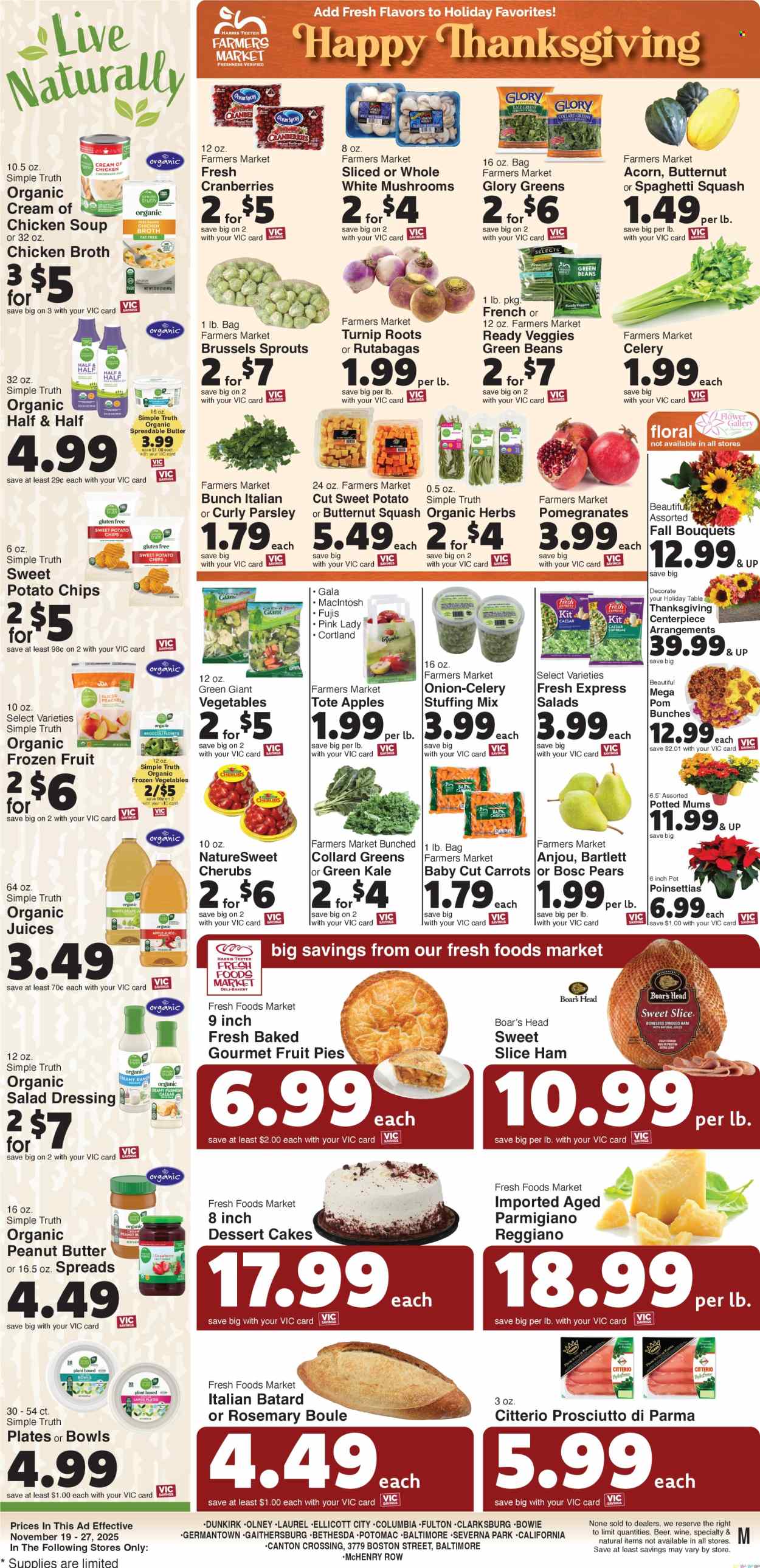 Harris Teeter ad - 11/19/2025 - 11/27/2025. Page 15