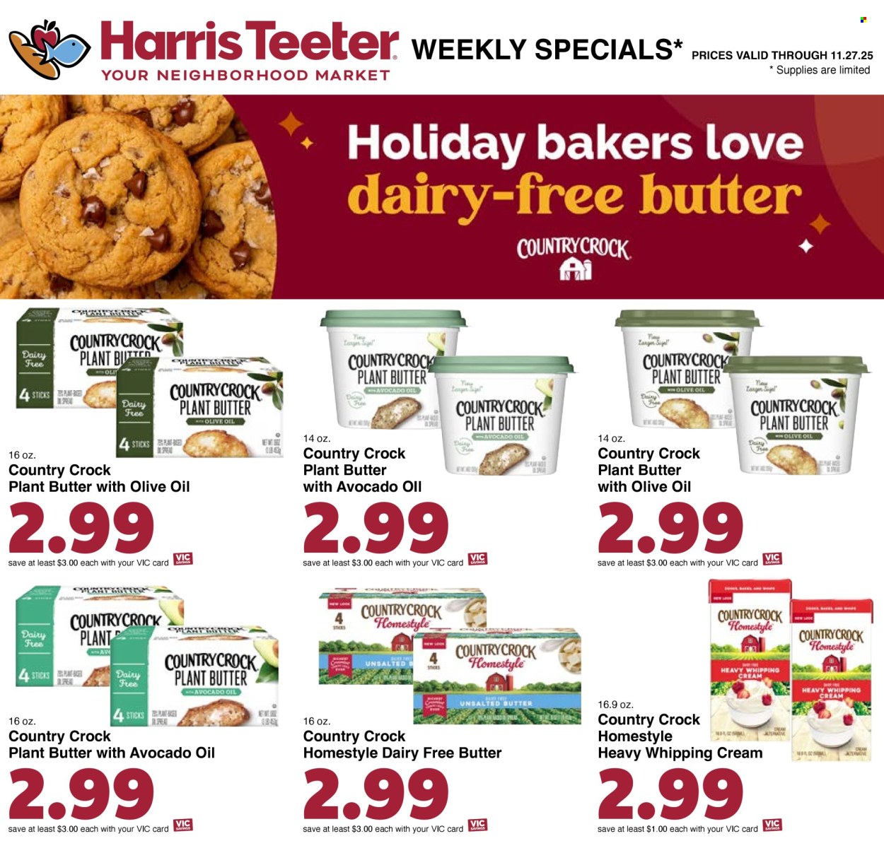 Harris Teeter ad - 11/19/2025 - 11/27/2025. Page 16