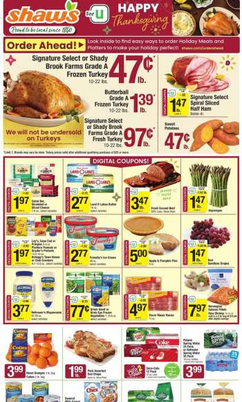 Shaw’s Flyer - 11/21/2025 - 11/27/2025.