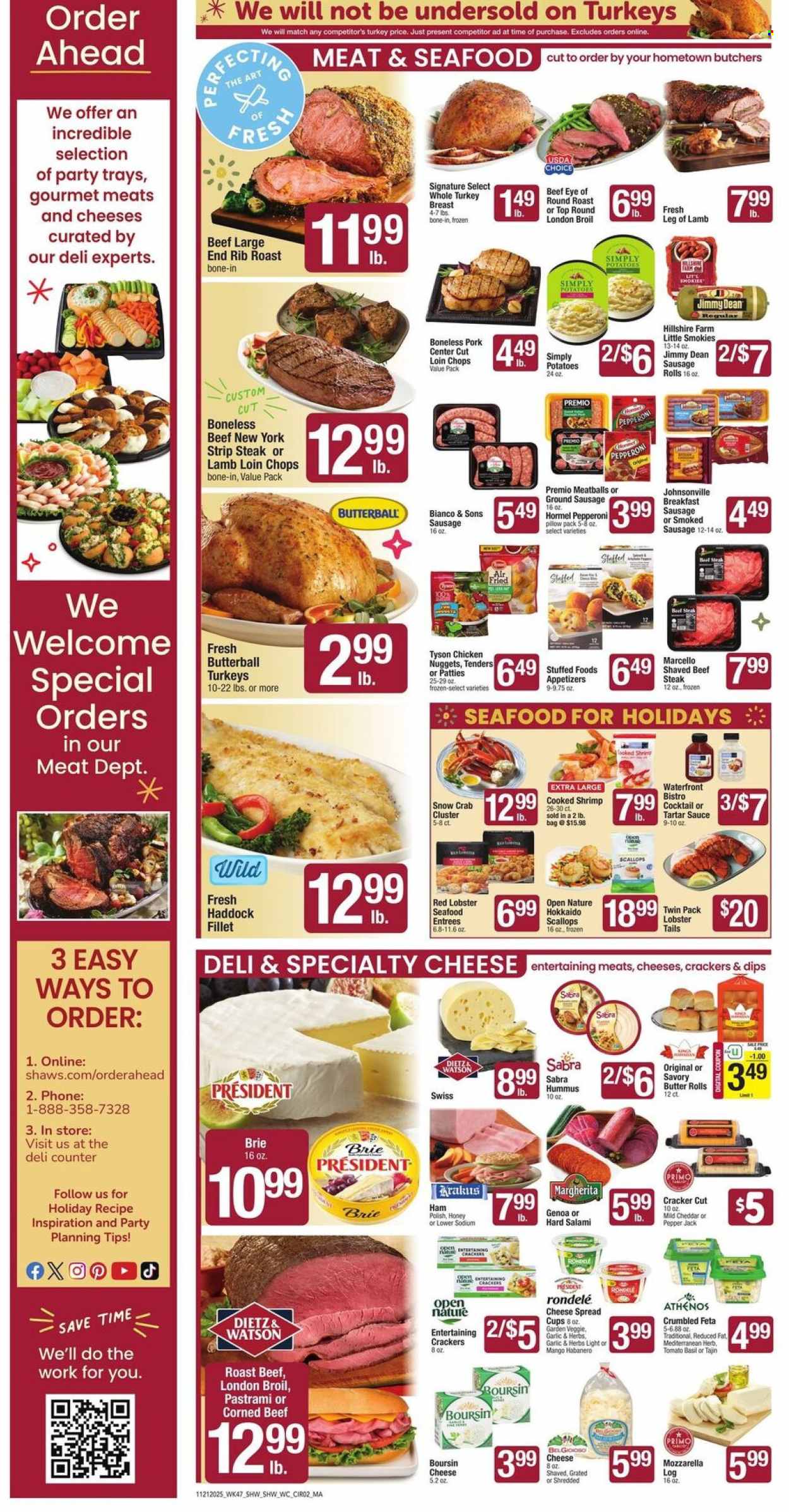 Shaw’s ad - 11/21/2025 - 11/27/2025. Page 2