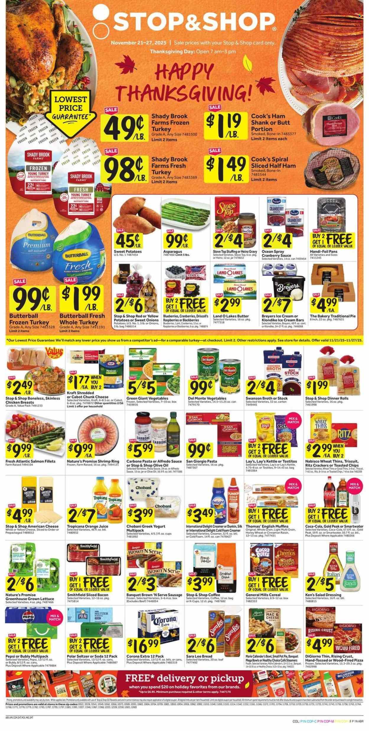 Stop & Shop ad - 11/21/2025 - 11/27/2025. Page 1