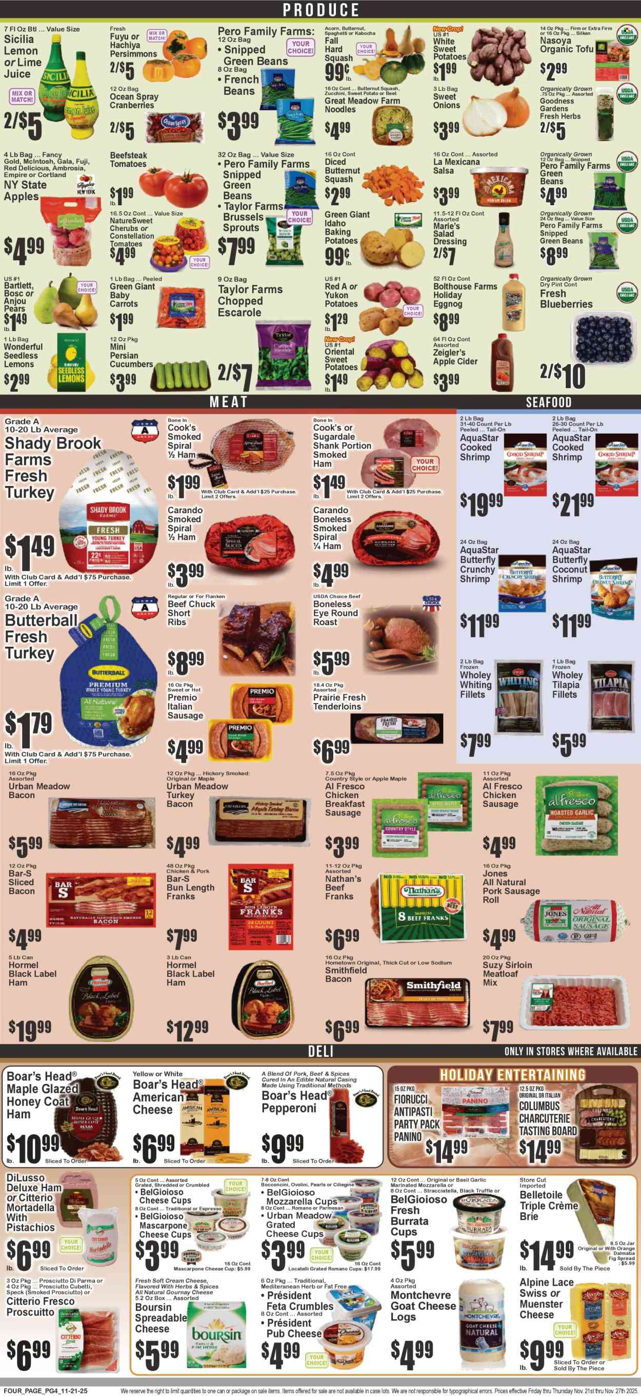 Key Food ad - 11/21/2025 - 11/27/2025. Page 4