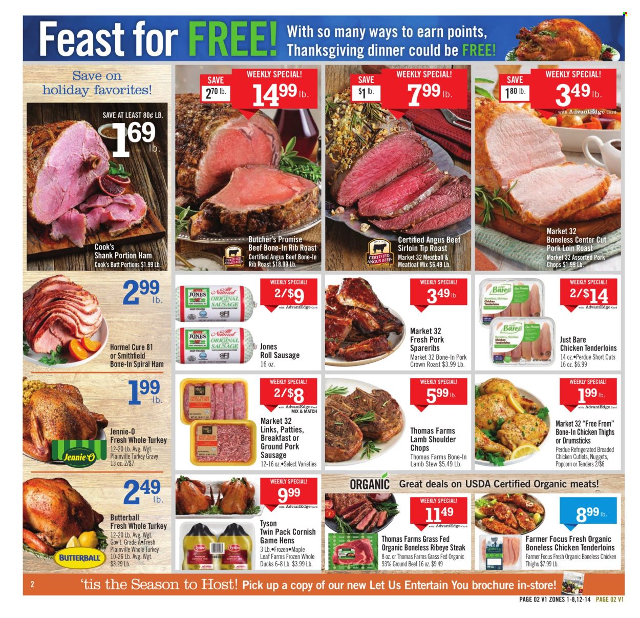 Price Chopper ad - 11/23/2025 - 11/29/2025. Page 2
