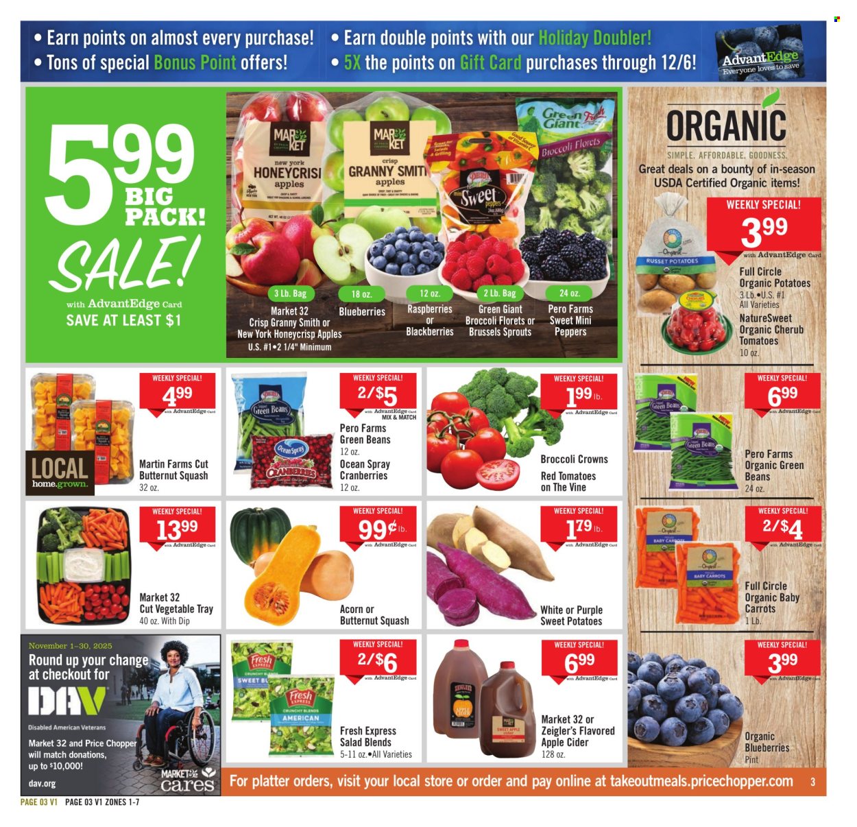 Price Chopper ad - 11/23/2025 - 11/29/2025. Page 3