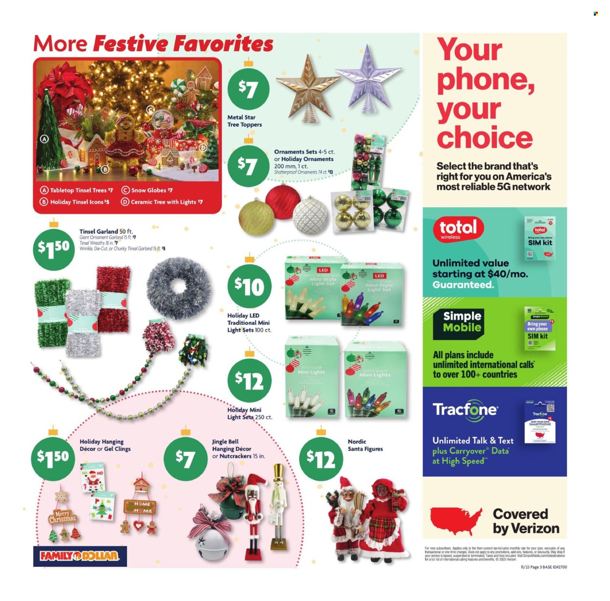 Family Dollar ad - 11/23/2025 - 11/29/2025. Page 9