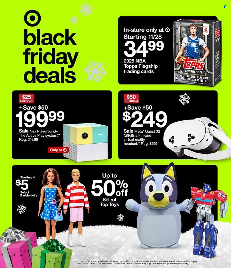 Target ad - 11/23/2025 - 11/29/2025. Page 1