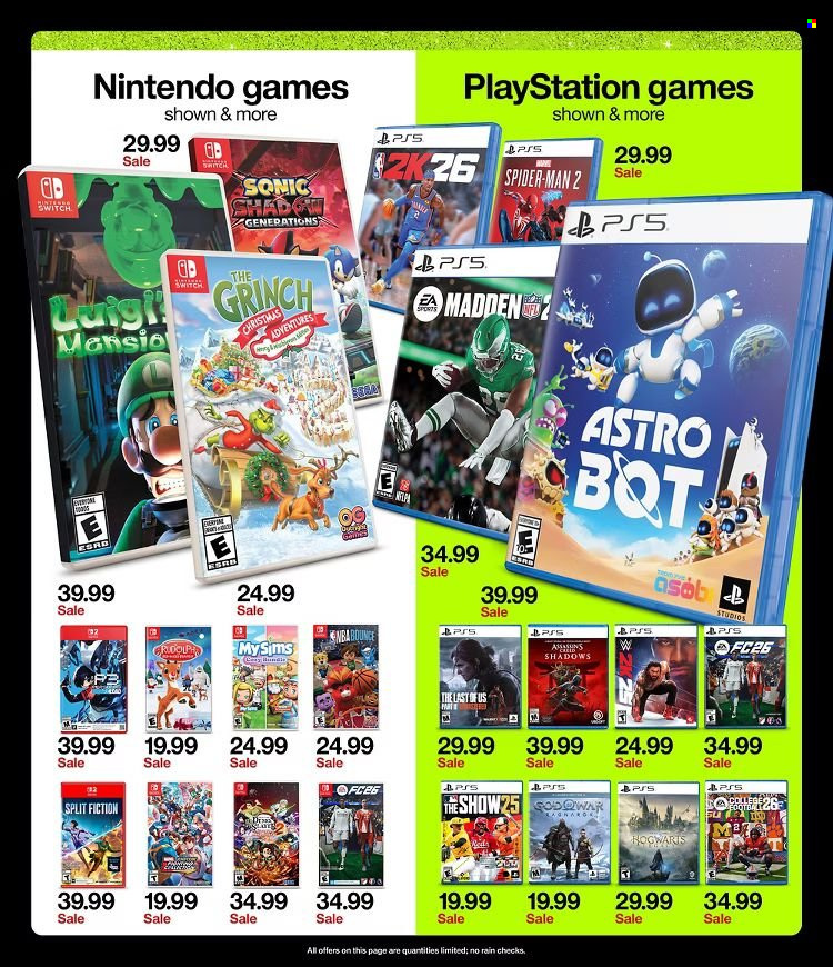Target ad - 11/23/2025 - 11/29/2025. Page 6