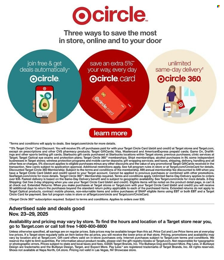 Target ad - 11/23/2025 - 11/29/2025. Page 78
