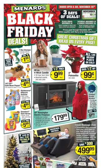 Menards Flyer - 11/28/2025 - 11/30/2025.