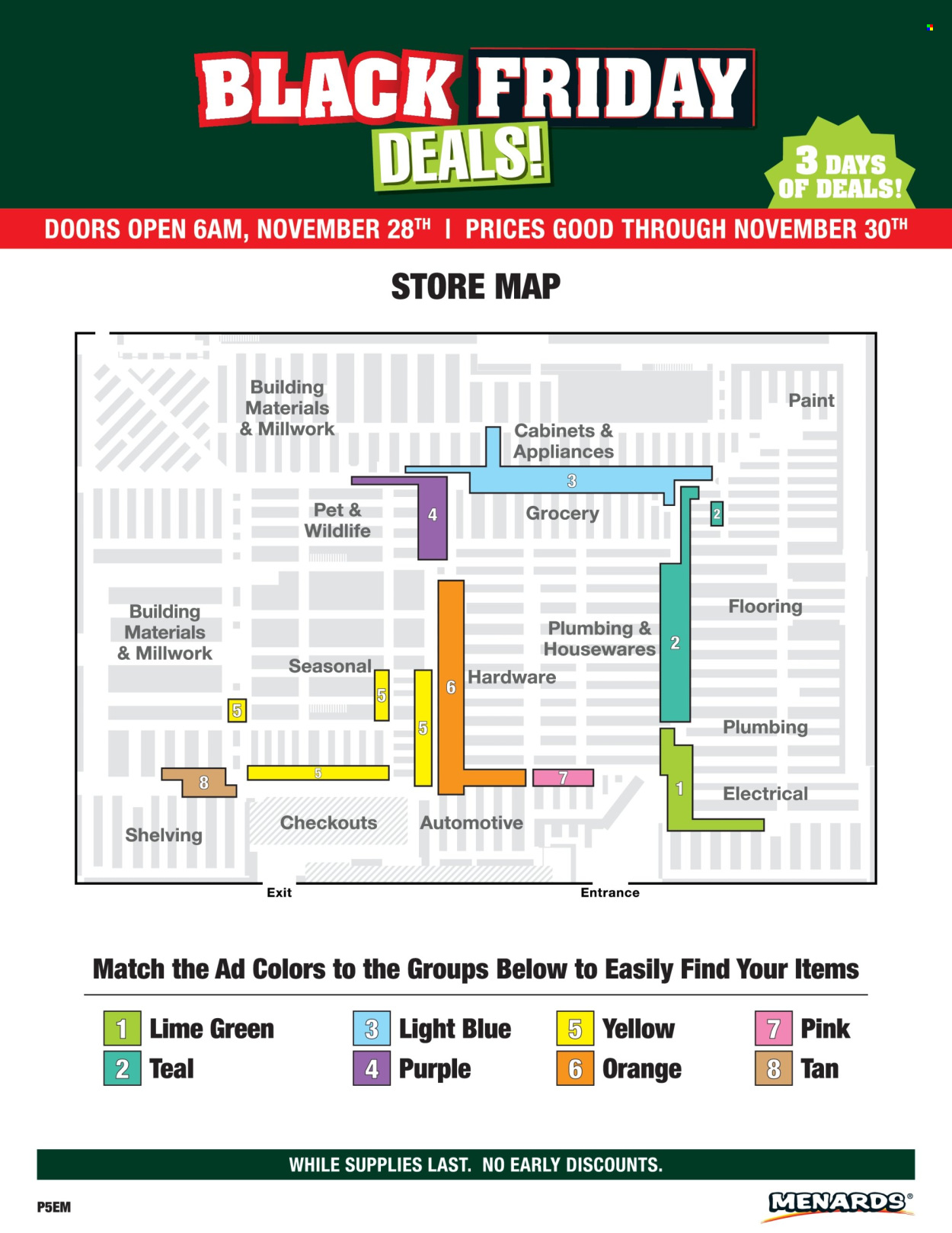 Menards ad - 11/28/2025 - 11/30/2025. Page 2