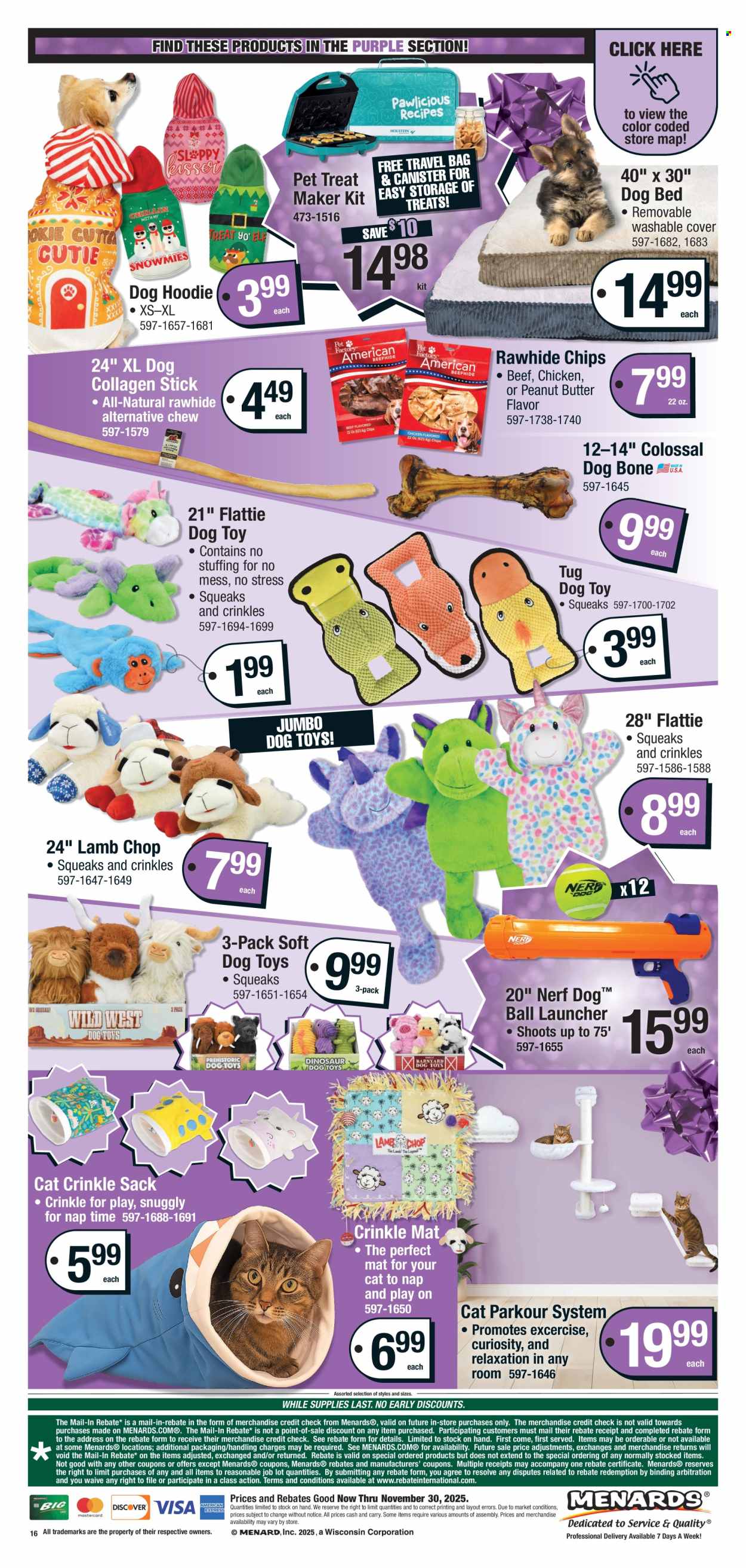 Menards ad - 11/28/2025 - 11/30/2025. Page 16