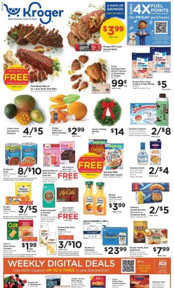 Kroger Flyer - 11/28/2025 - 12/02/2025.