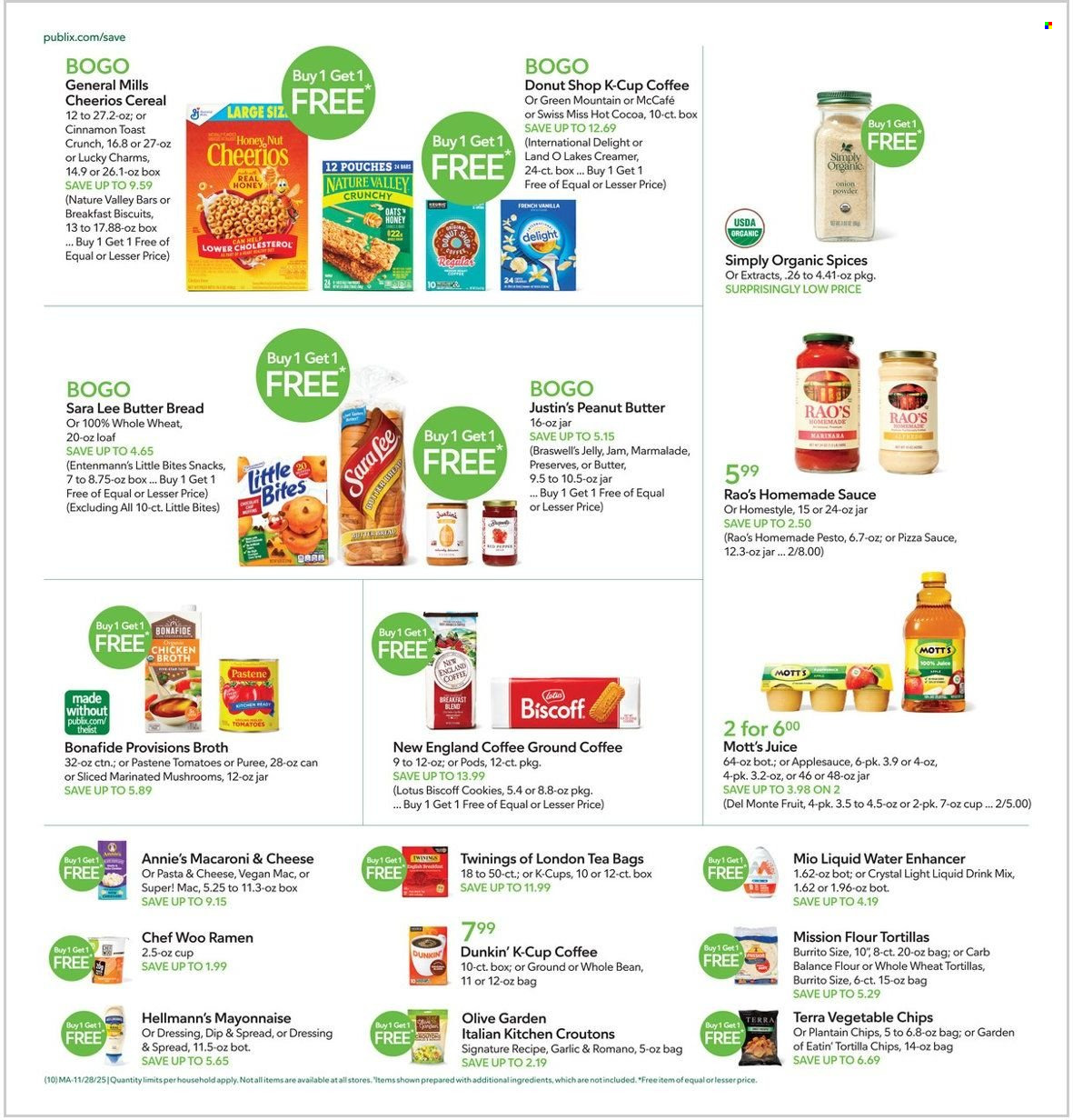 Publix ad - 11/28/2025 - 12/03/2025. Page 10